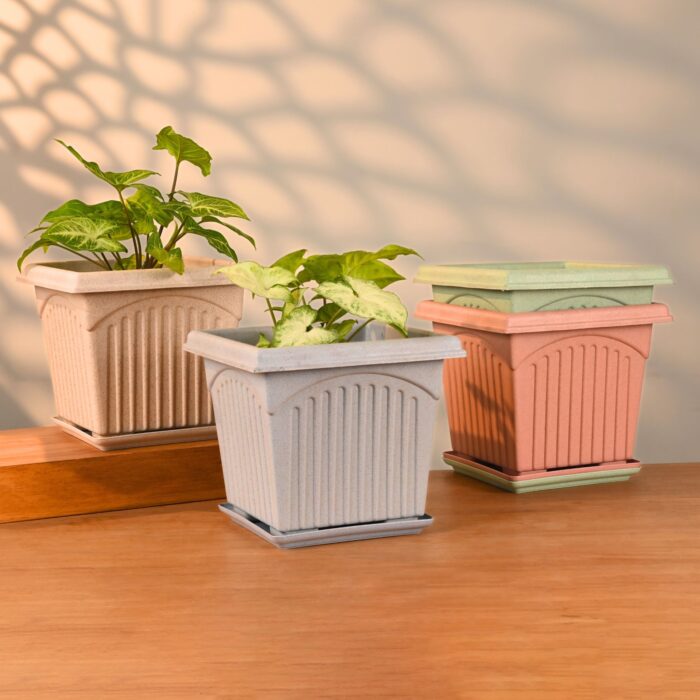 Earth Friendly 8 Archway Planters image 1