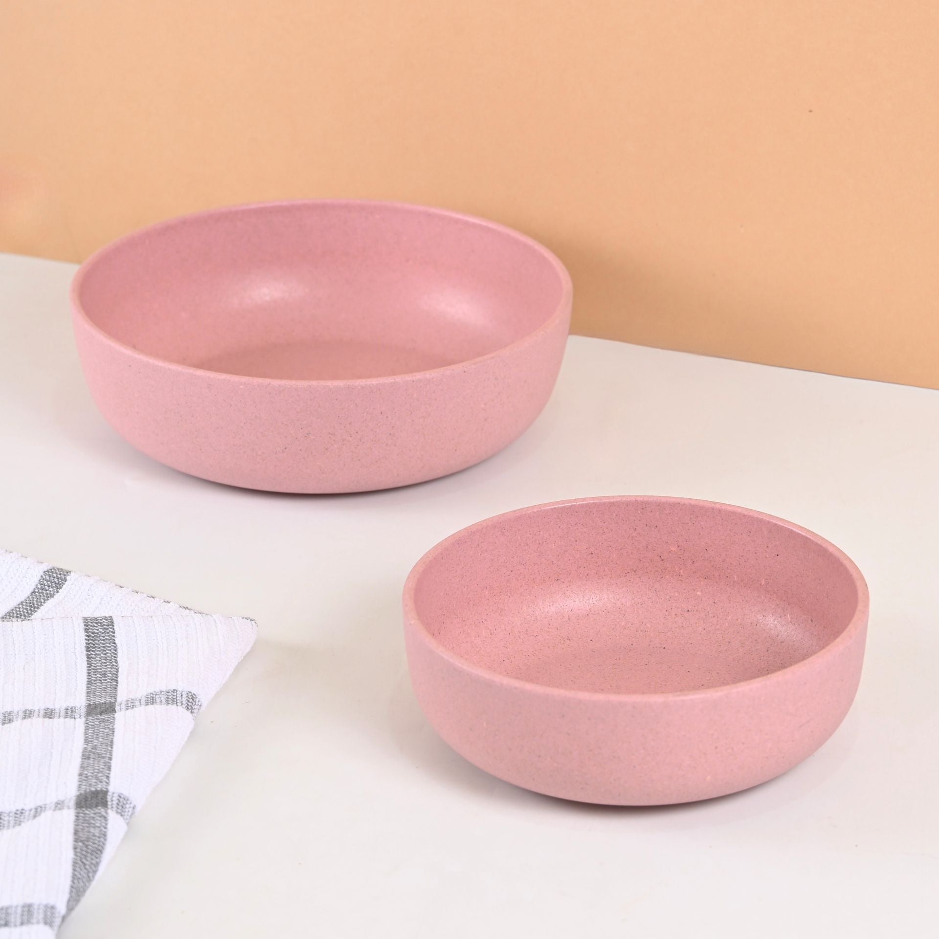 Earth Friendly Salad Bowl Set of 2 | 1550 & 850 ml