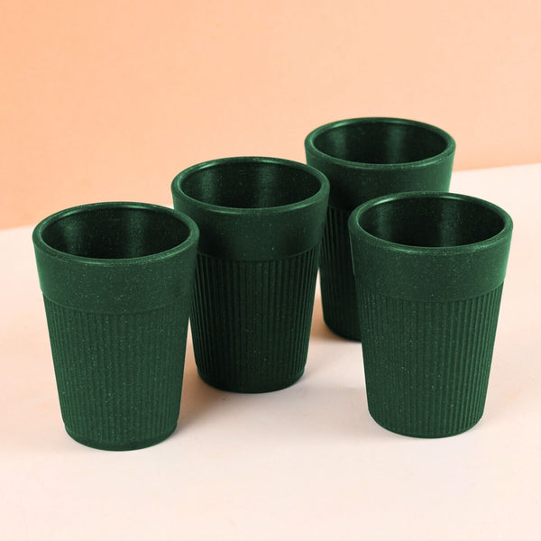 Earth Friendly Statement Chai Cups | Set of 4