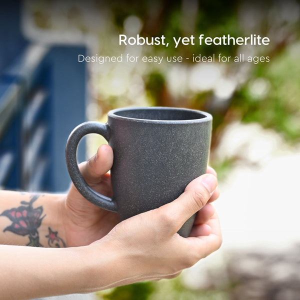 Classic Mug 300 ml | Unbreakable Mugs Made with Rice Husk & Bamboo Fibers