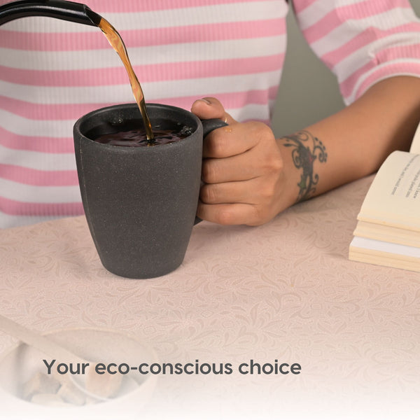 Classic Mug 300 ml | Unbreakable Mugs Made with Rice Husk & Bamboo Fibers