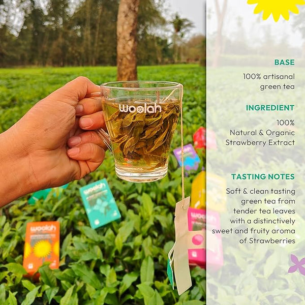 Rare Green Tea + Strawberry | Fresh Harvest
