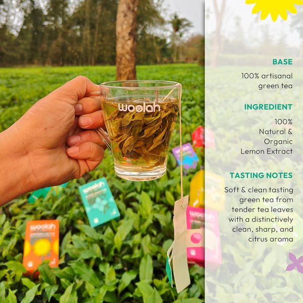 Rare Assam Green Tea + Lemon | Fresh Harvest