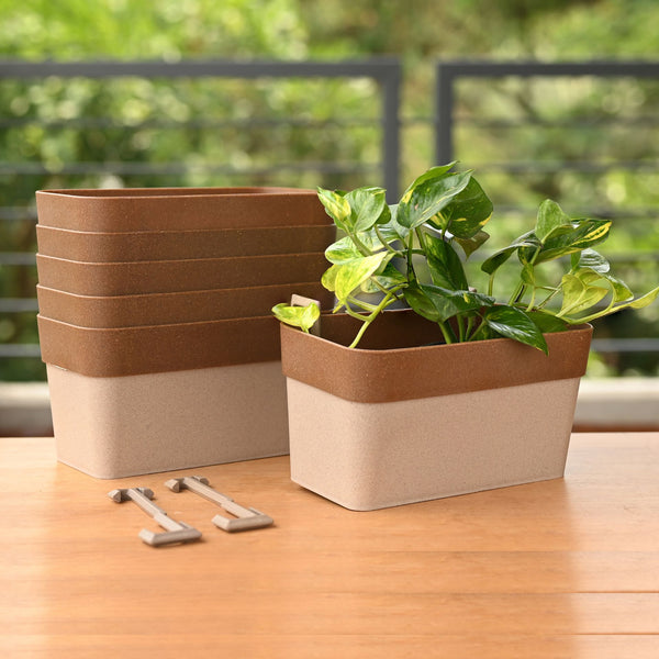 Earth Friendly Planters DuoSling 11 inch | Set of 6