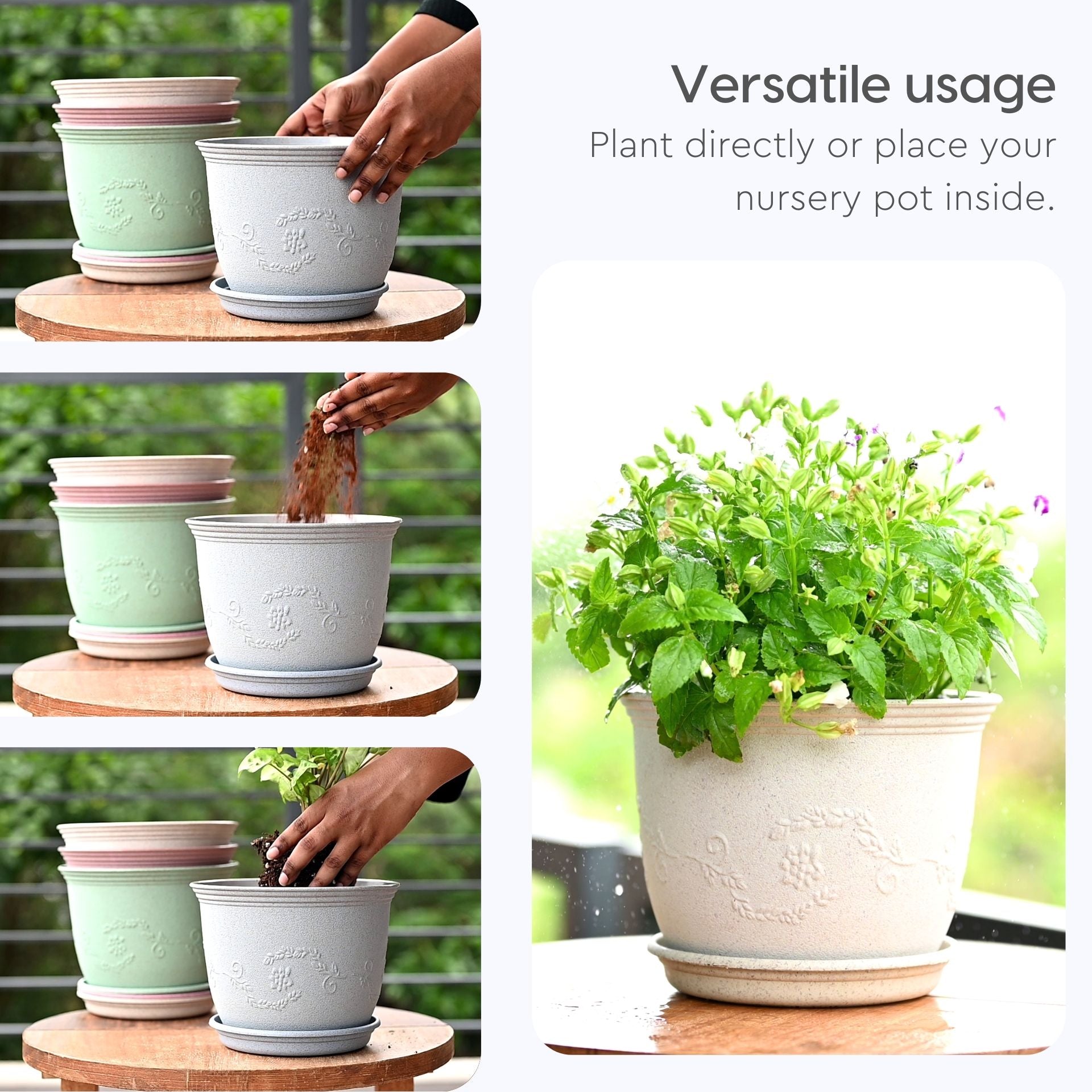 Earth Friendly Planters Leafy 12 image 7