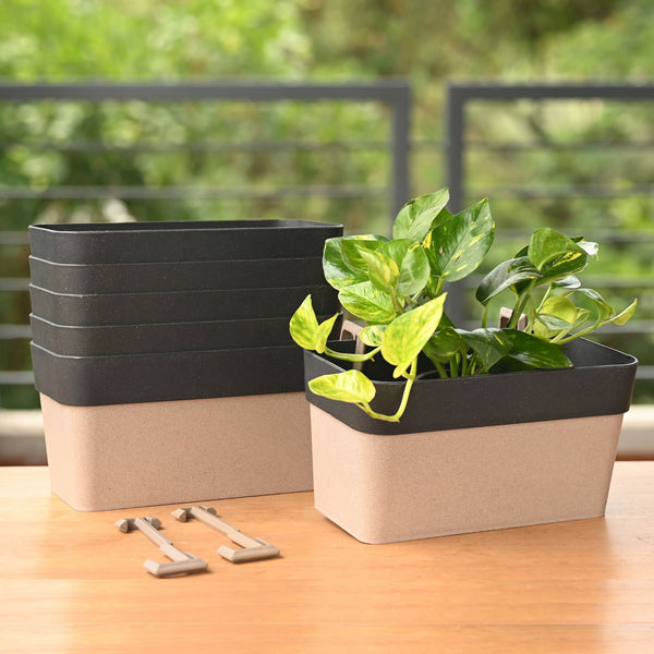 Earth Friendly Planters DuoSling 11 inch | Set of 6