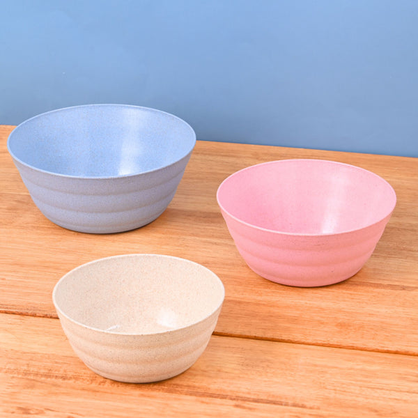 Earth Friendly Bloom Bowls Set for Serving | Set of 3