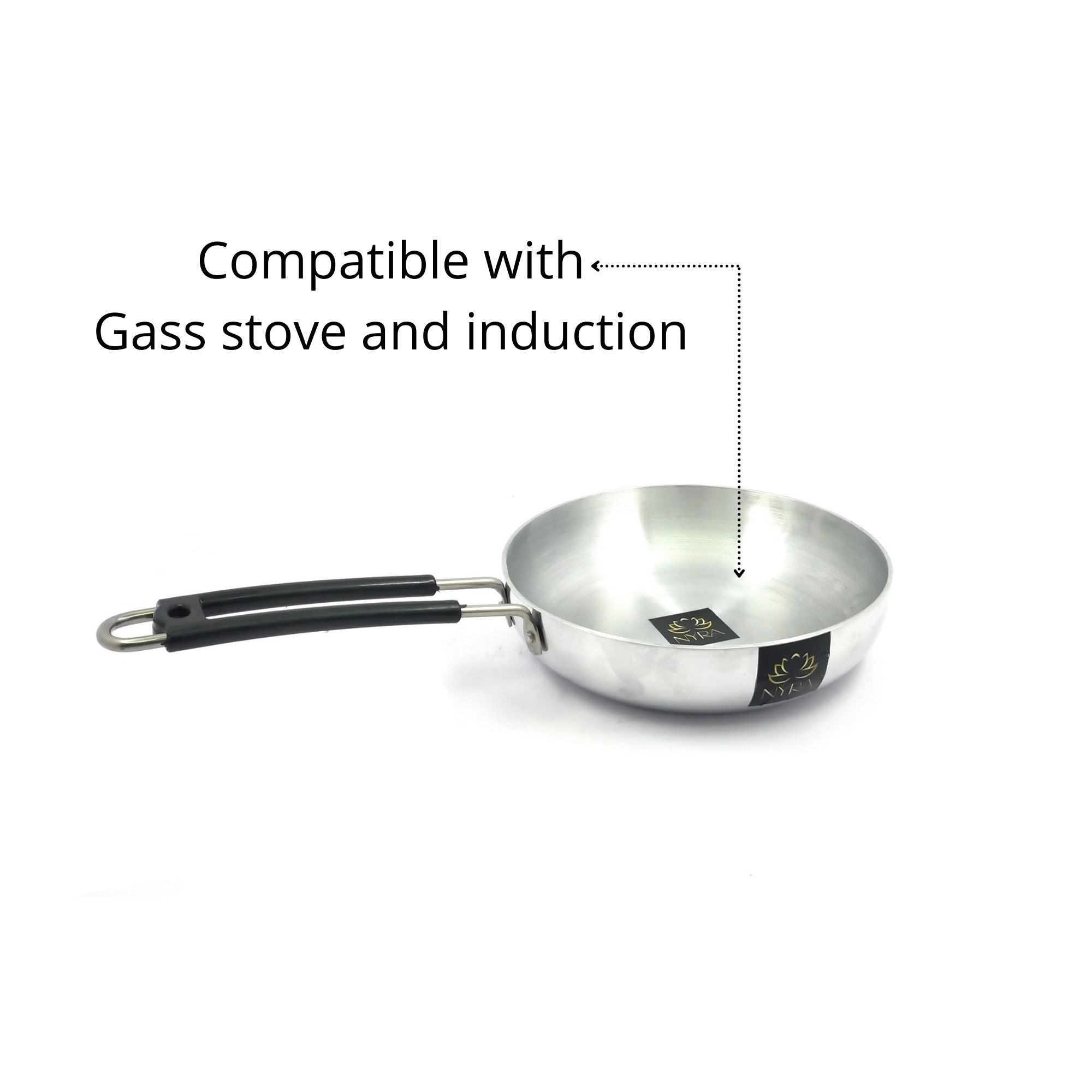 compatible with gass stove and induction fry pan