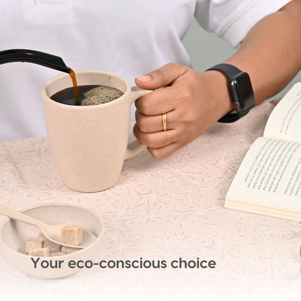Classic Mug 300 ml | Unbreakable Mugs Made with Rice Husk & Bamboo Fibers