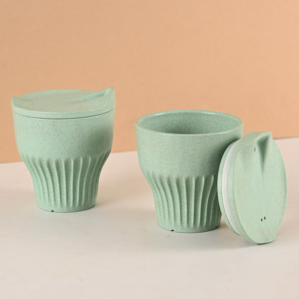 Eha Earth Friendly Rafter Coffee Mug with Lid | Set of 2