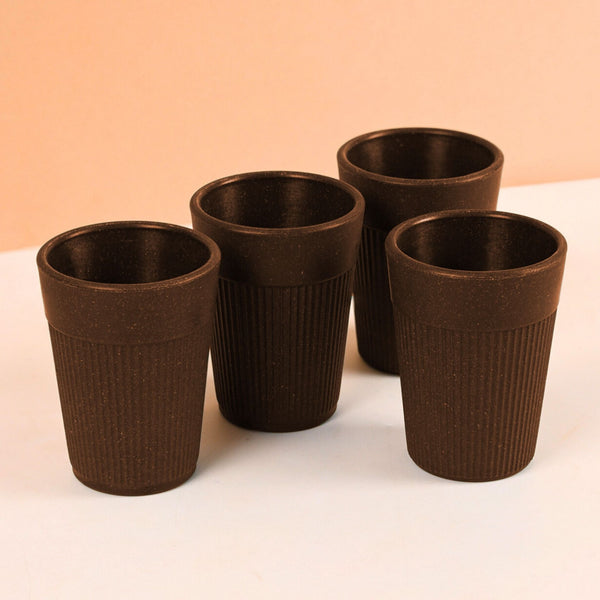 Earth Friendly Statement Chai Cups | Set of 4