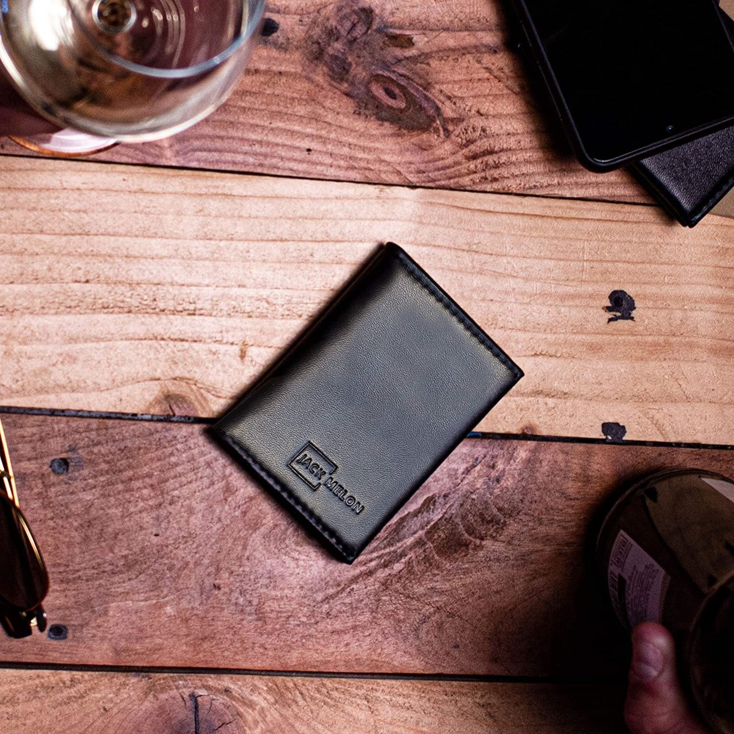 Portofel Slim Jack Melon fara compartiment pentru monede