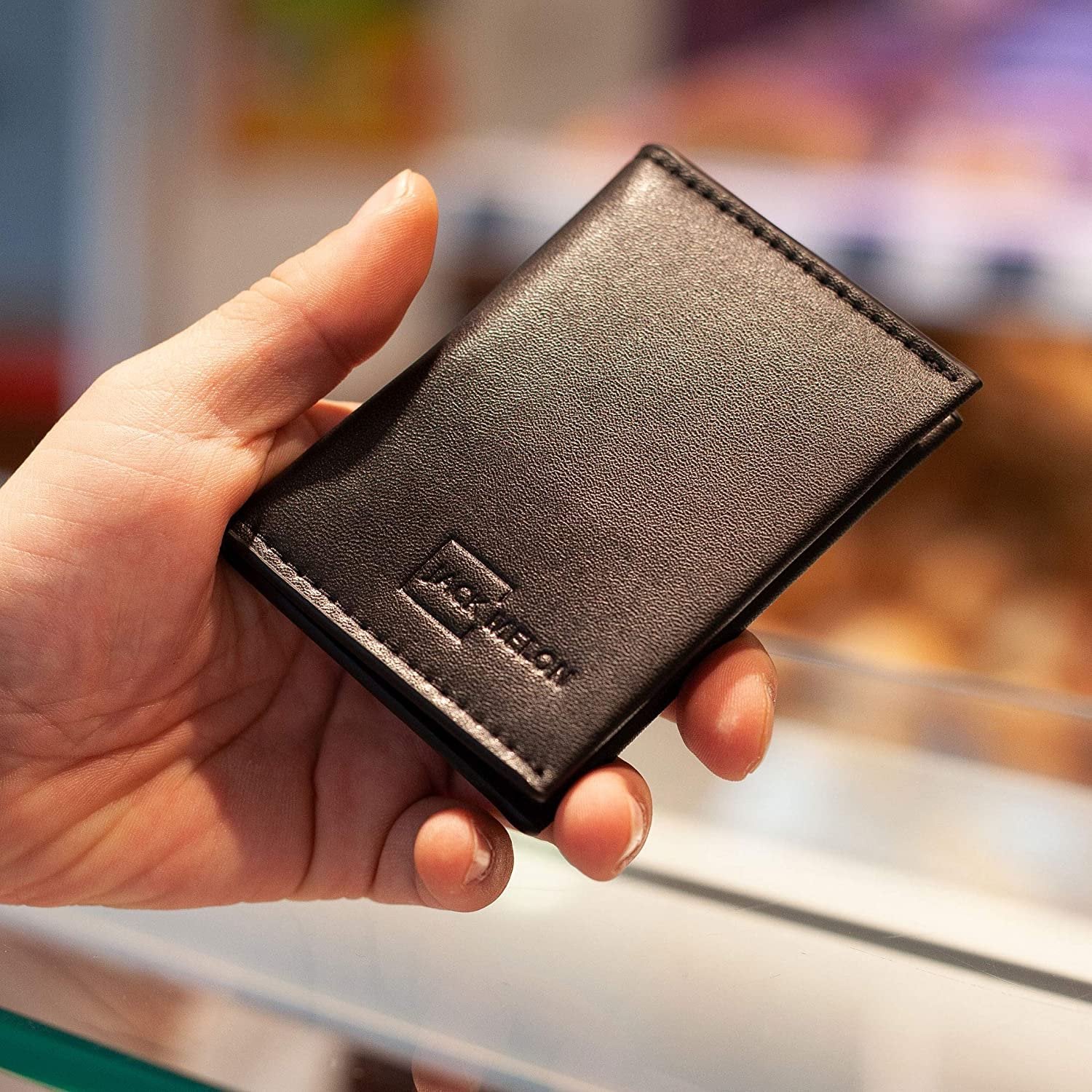 Portofel Slim Jack Melon fara compartiment pentru monede