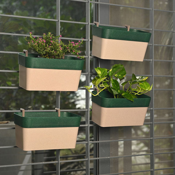 Earth Friendly Planters DuoSling 11 inch | Set of 4