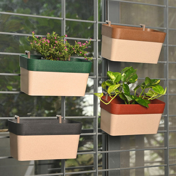 Earth Friendly Planters DuoSling 11 inch | Set of 4