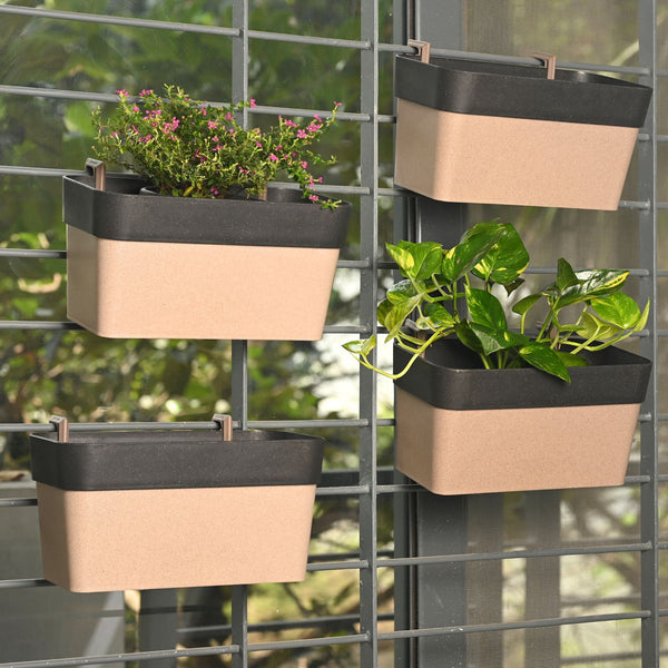 Earth Friendly Planters DuoSling 11 inch | Set of 4
