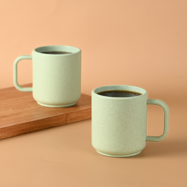 Earth Friendly Java Coffee Mug | Set of 2