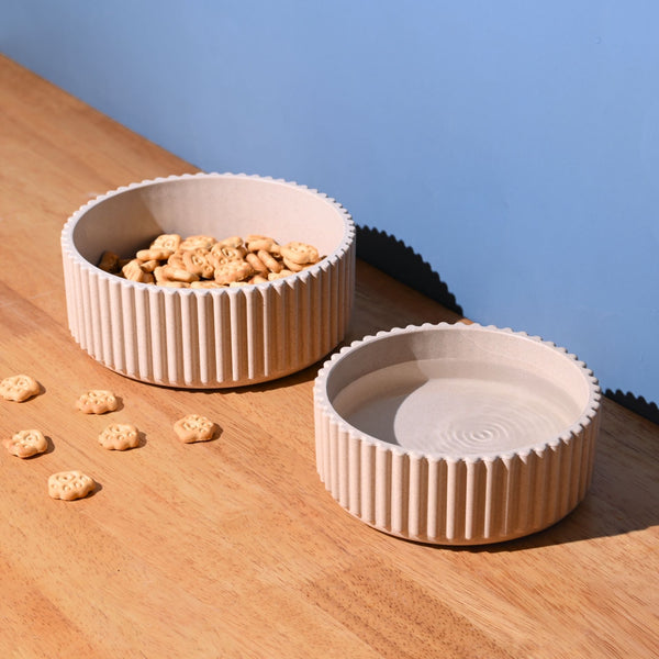 Earth Friendly Ecocog Dog Food Bowl | Set of 2