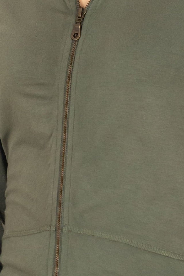 Hanorac verde kaki Marime M-L