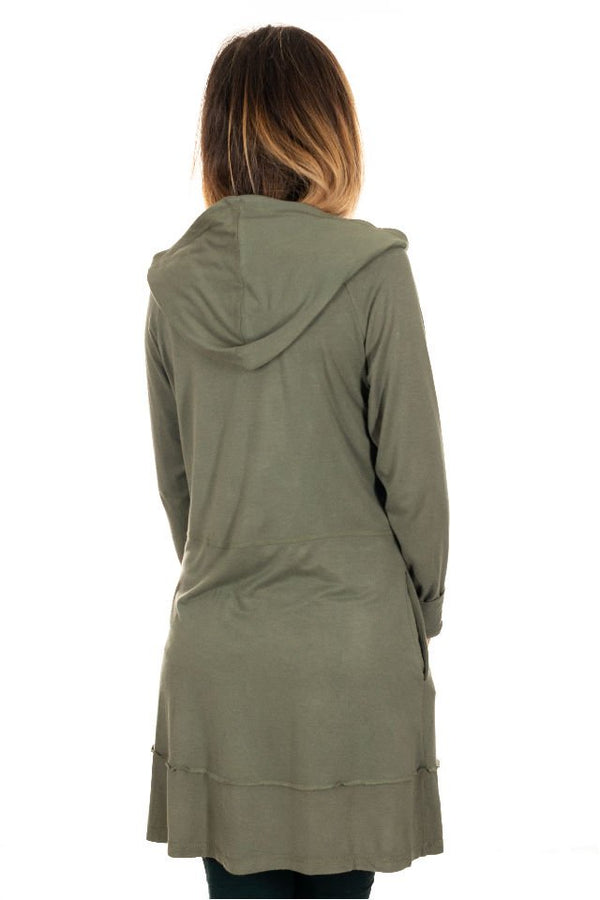 Hanorac verde kaki Marime M-L