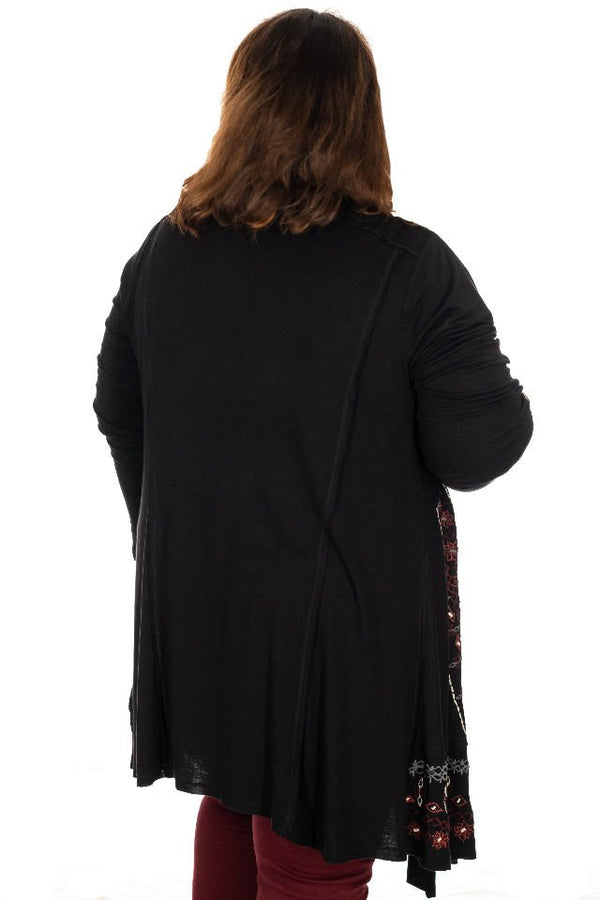 Cardigan broderie etnica Marime XL