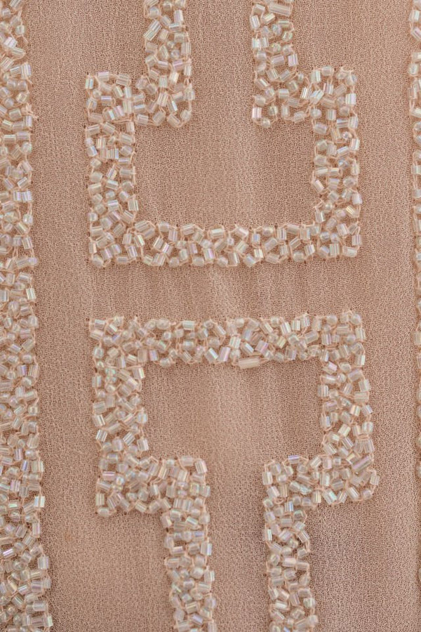 Top Voal Cu Margele Hand-Made Marime M-L