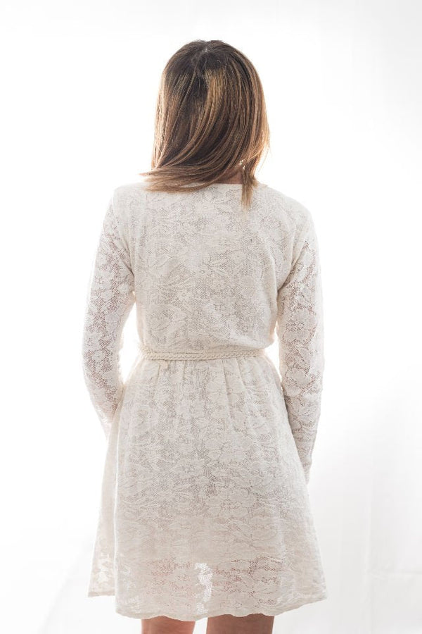 Rochie Dantela Croset De Bumbac Mărime M