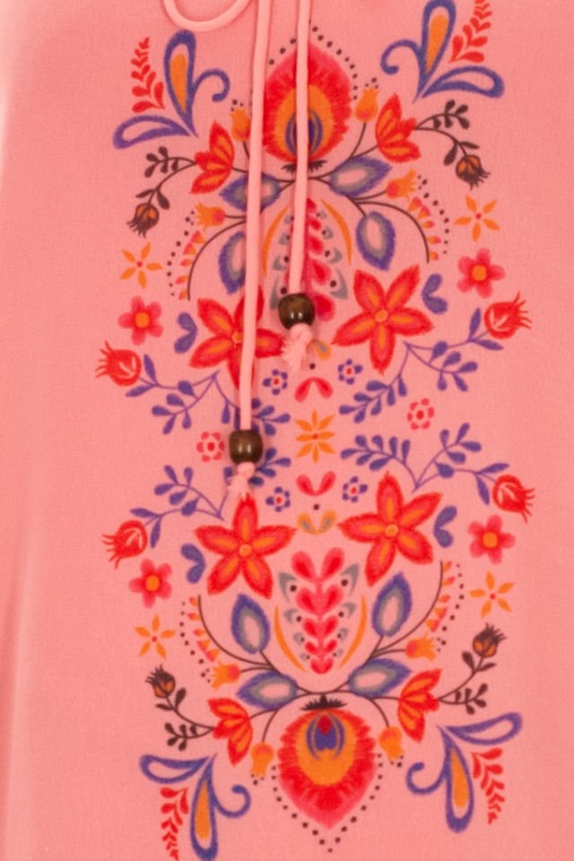 Bluza vaporoasa roz, Marime S-M