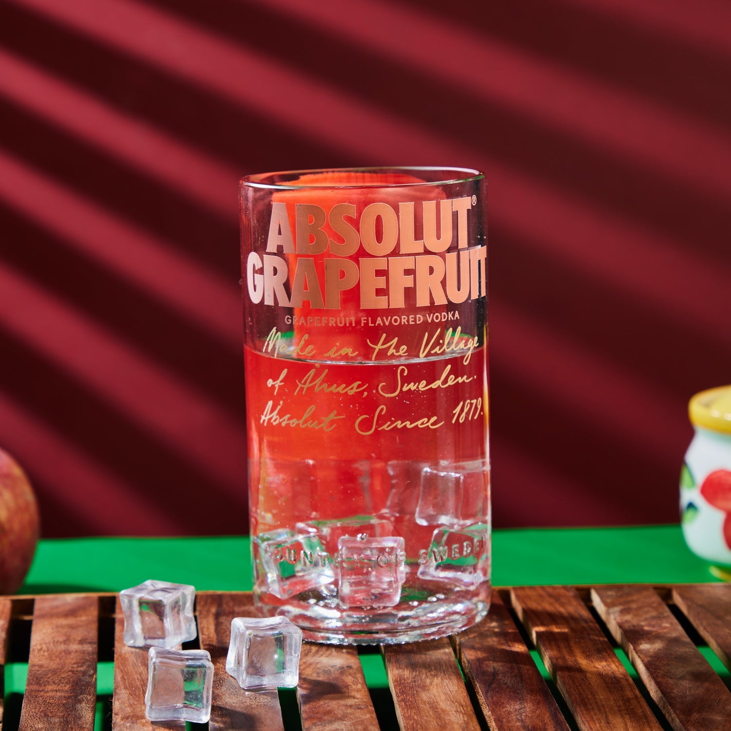 Absolut Grapefruit Mini Glass – Bold Citrus Meets Conscious Craft