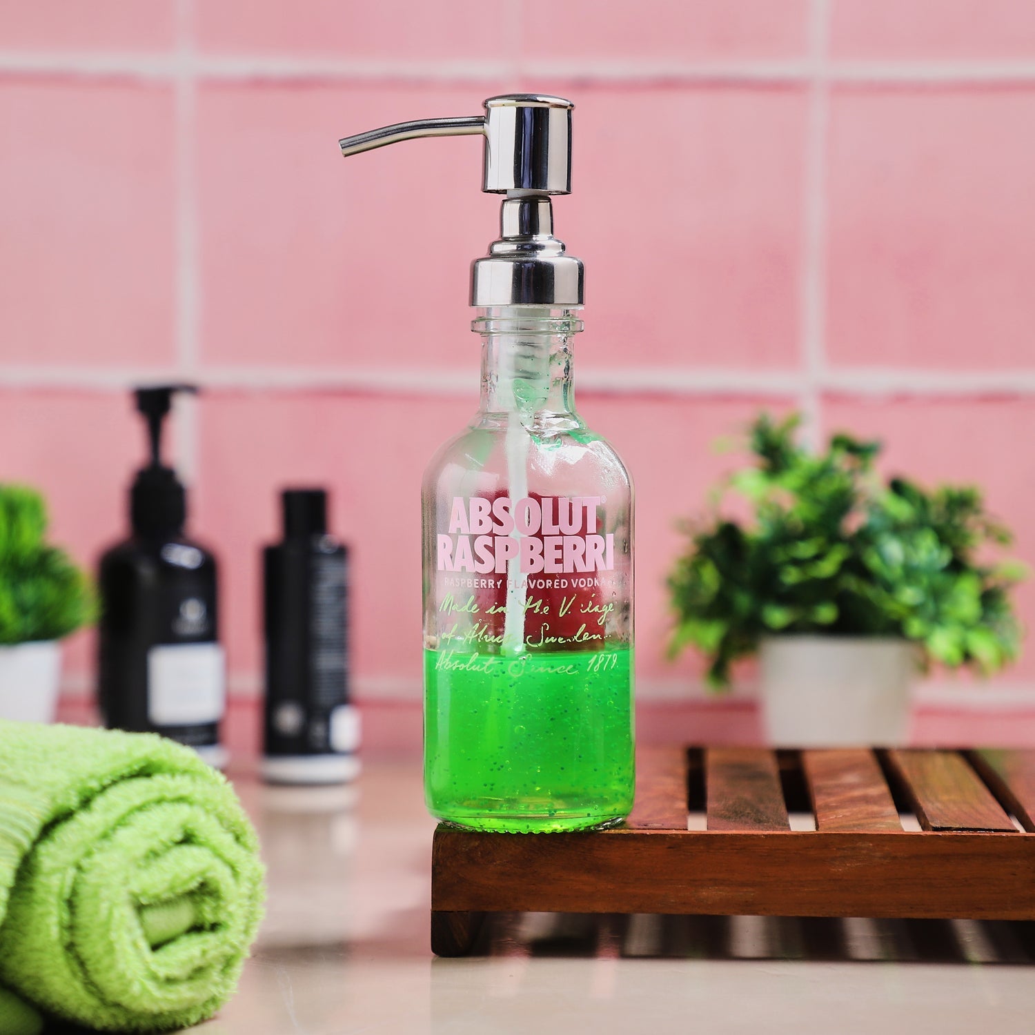 Absolut Raspberri Soap Dispenser