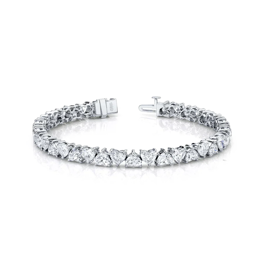 Heart Shape Straight Line Bracelet