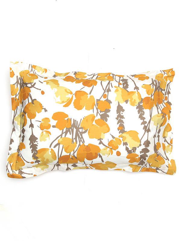 Himalayan Poppie Bedsheet Set (Yellow)