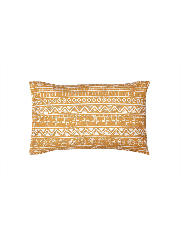 Kullu Patti Single Bedsheet Set (Yellow)