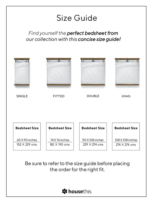 Kullu Patti Single Bedsheet Set (Yellow)