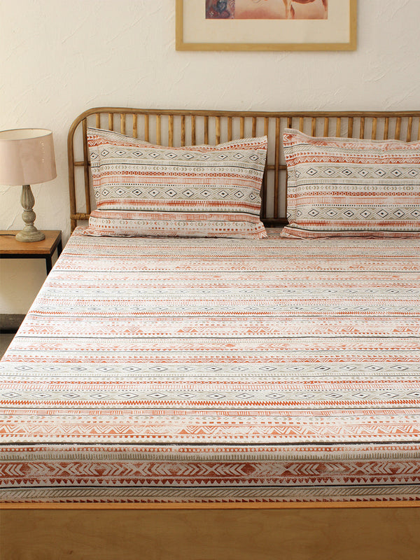 Meghwal Bedsheet Set (Grey)