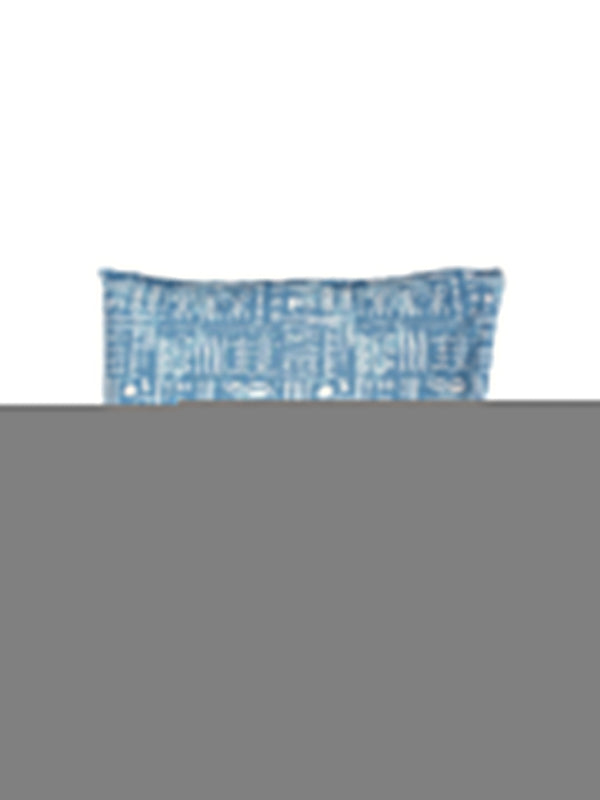 Gamathi 1 Double Bed Sheet & 2 Pillow Covers + 2 Pillow Filler (Light Blue)