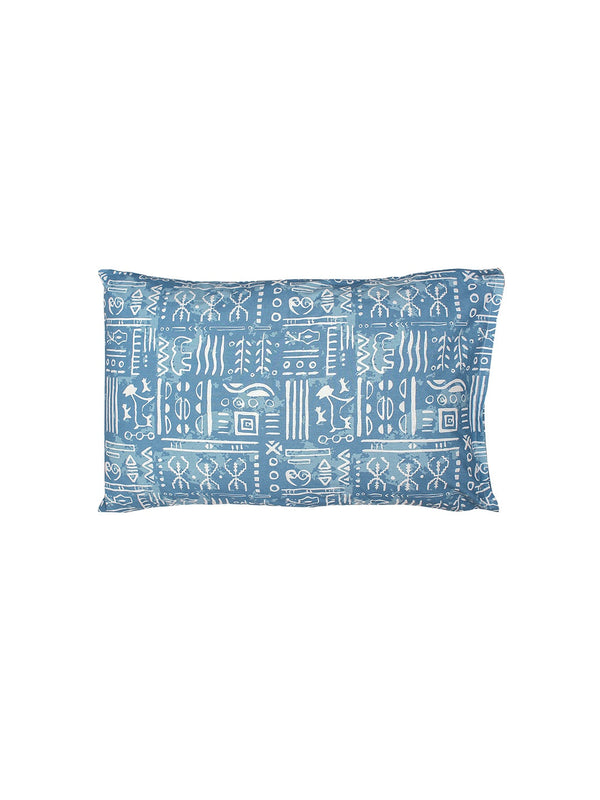 Gamathi 1 King Bedsheet & 2 Pillow Cover + 2 Pillow Filler (Light Blue)