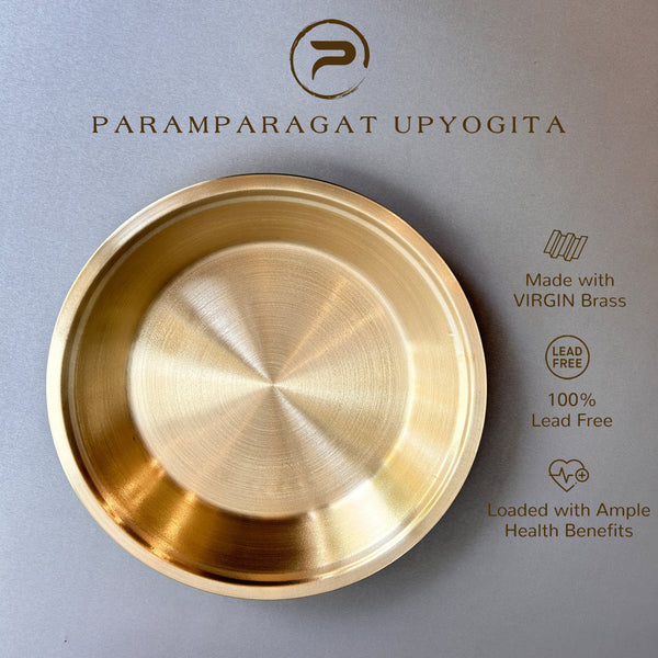 Paramparagat Upyogita Chaitanya Brass Paraat 14'