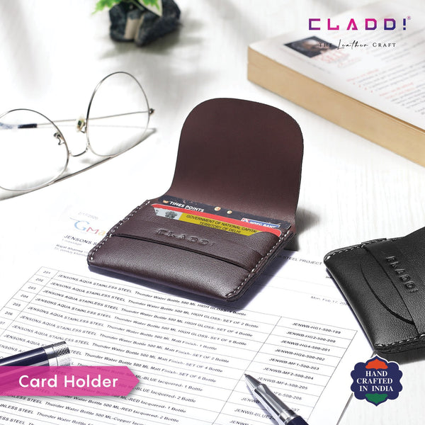 Leather Card Holder- 50% OFF
