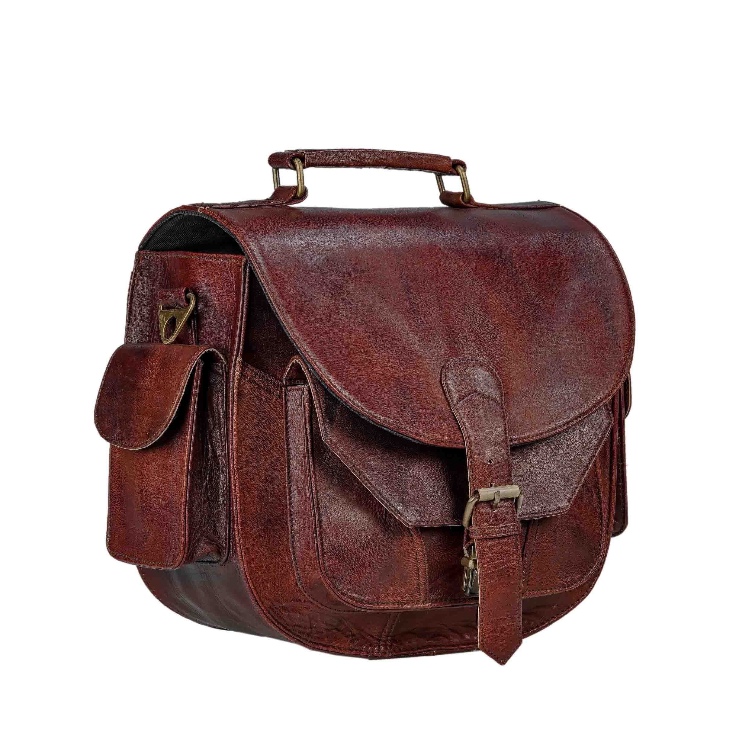 Buy Small Leather Camera Bag from Classy Leather Bags Bags