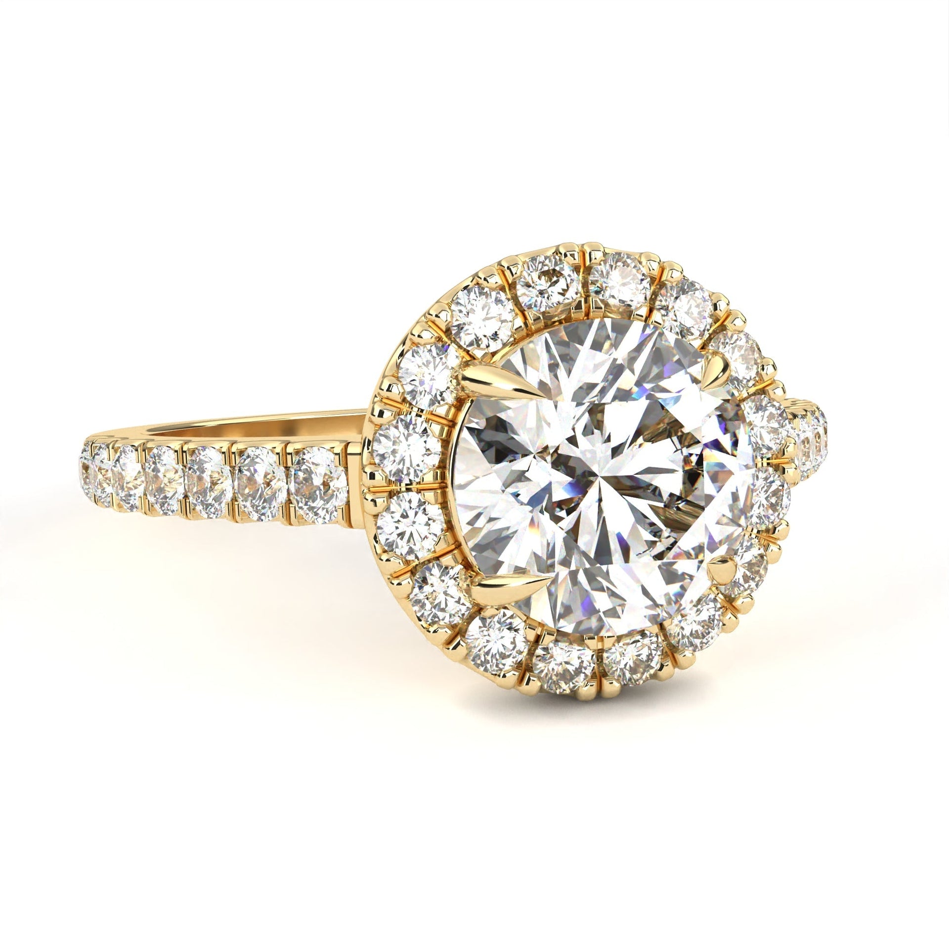 Round Single Halo