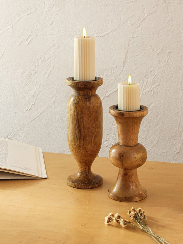 Pillar Candle Stand Set - Karoh