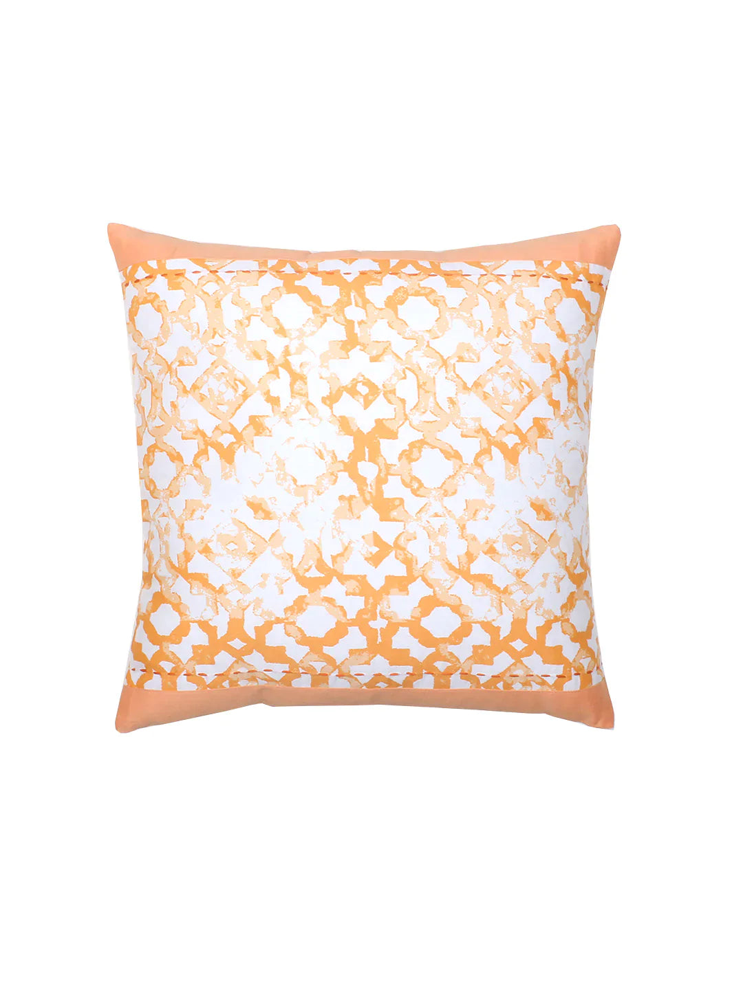 Cushion Cover - Jaali (Orange)