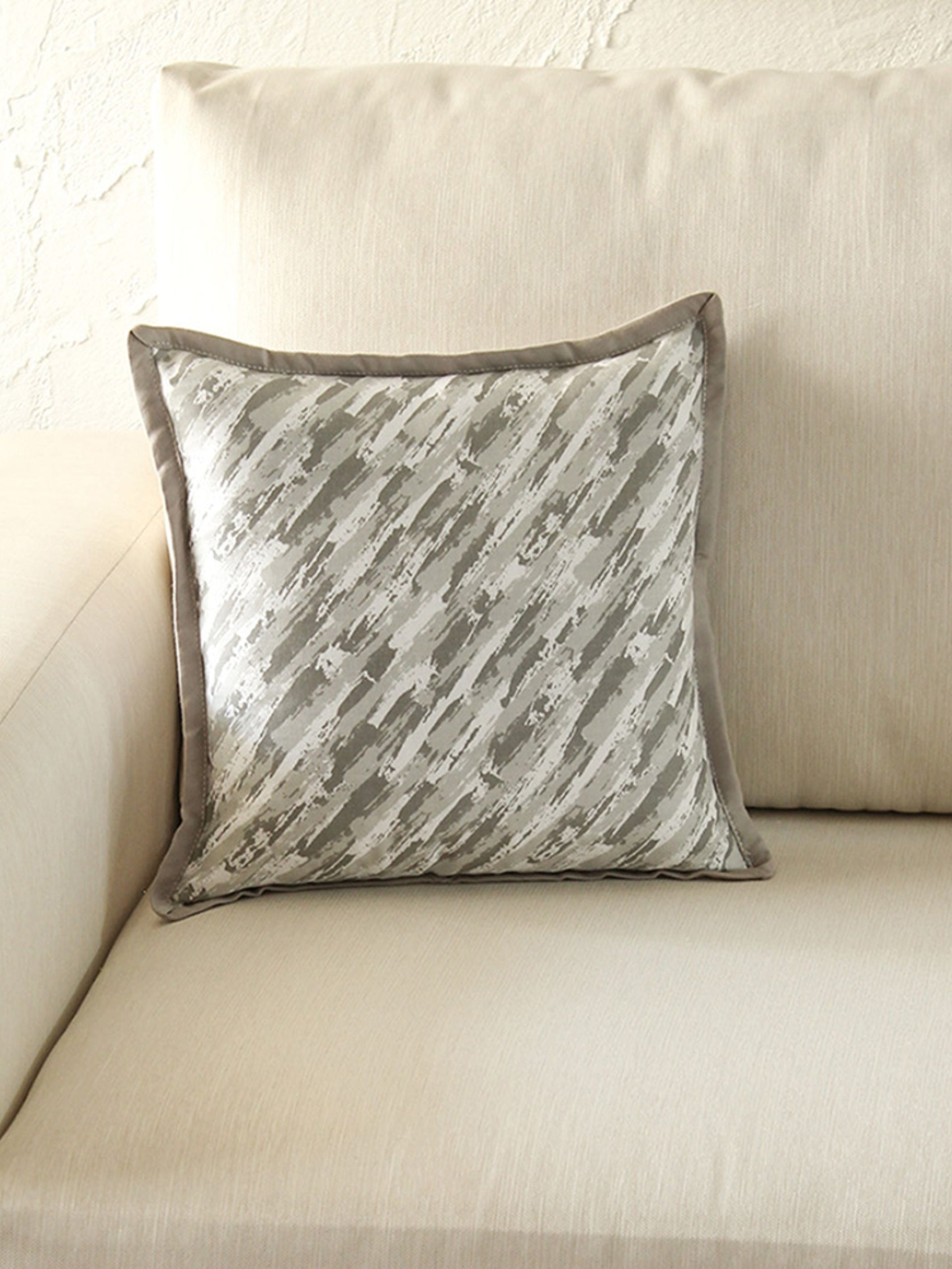 Cushion Cover - Tulika (Grey)