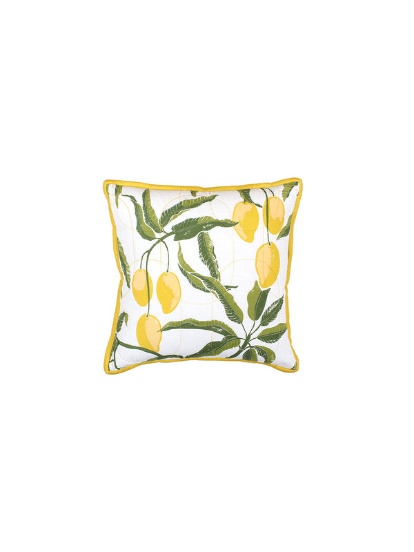 Aamb - Set Of 2 Cushion Covers (Yellow) - Medium