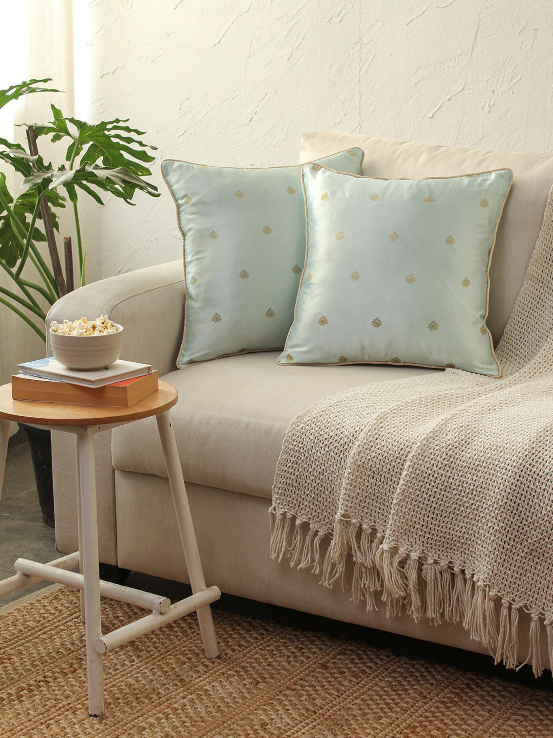 Cushion Cover - Amber (Green)