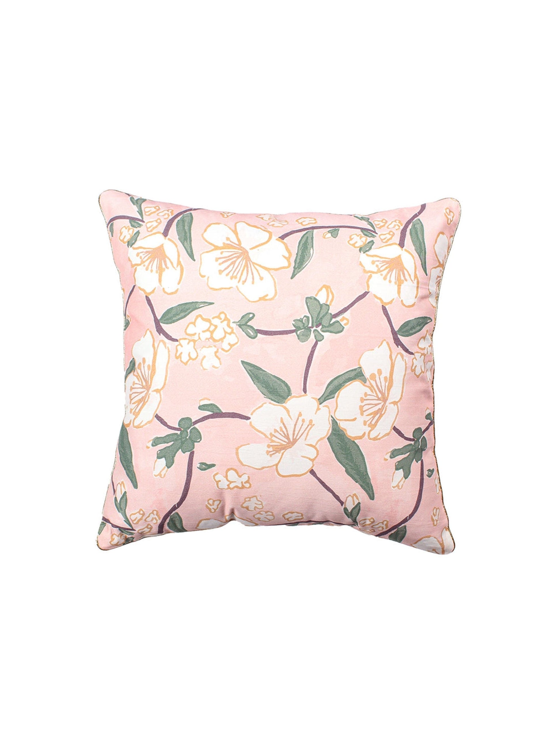 Cushion Cover - Pink Badamwari Set of 2
