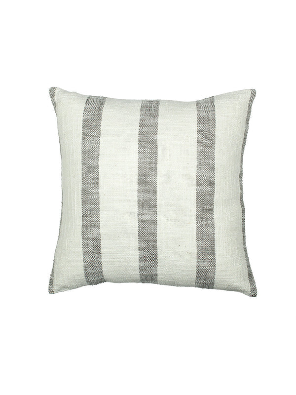 Block Set Of 2 Cushion Covers - (Grey) - 40x40cm
