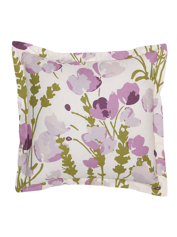 Himalayan Poppies Cushion Cover (Purple)