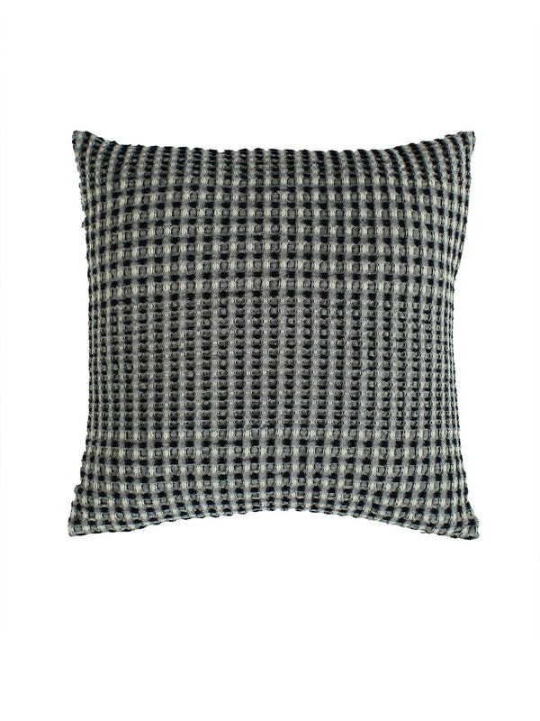 Karakoram Set Of 2 Cushion Cover (Natural/Blue) - 45X45cm